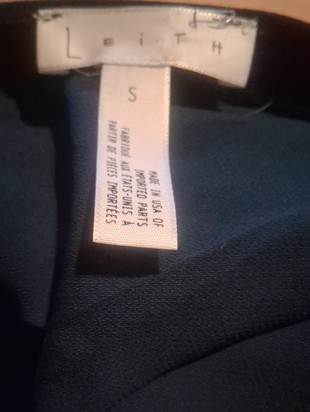 Leith Teal Green Textured Halter Jumpsuit Size S - Picture 2 of 7